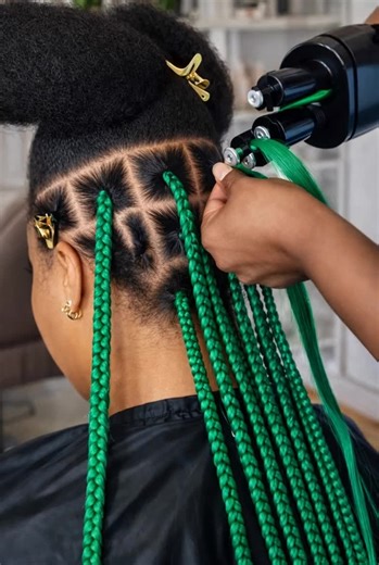 Precision braiding at its finest. Watch the art unfold. #braidstutorial #BlackHairCare #hair #braidinspo #NaturalHairStyles