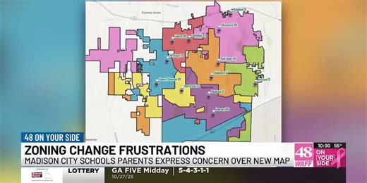 Madison City Schools’ rezoning proposal draws parent concerns