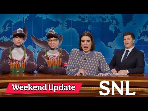 SNL Weekend Update Goes WILD 🤯 | Tucker Carlson Parody, Kamikaze Dolphins & More 😂