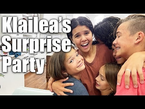 We surprised KLAILEA! She Had No Idea!!