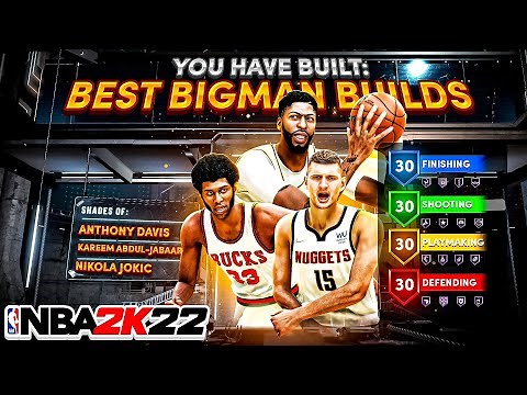 ALL BEST CENTER/BIGMAN BUILDS ON NBA 2K22 CURRENT GEN + NEXT GEN! BEST BADGES & BUILDS NBA 2K22