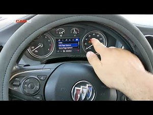 2018-2023 Buick Enclave - Oil Service Reminder Reset