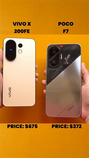 Vivo X200 FE VS Poco F7 Speed Test Comparison | Sam Khan