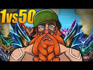 Challenger Gragas Attempts 1 VS 50💣😎