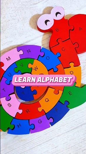 Alphabet Learning for Kids | ABC Puzzle Toy Learning Video #shorts