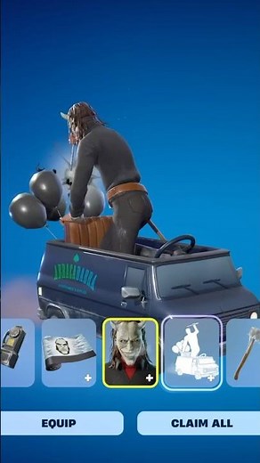 Fortnite Black Phone The Grabber Lil Magic Van Emote