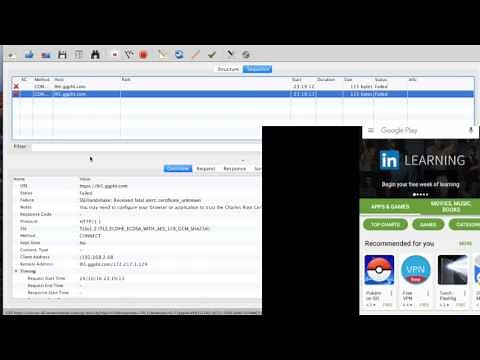 How to use Charles Proxy on android mobile phone device - How it works