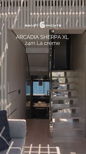 24m La Crème Arcadia Sherpa XL Yacht