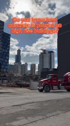 1.6K views · 87 reactions | Have you ever wondered how concrete jungles came to be? Tall high-rise buildings require concrete to be brought up into the sky  Check out how we do it! #cityconstruction #concretejungle #chicago #architecture #citylife #skyscrapers #constructionlife #contractor | Ozinga | Facebook