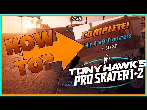 How To Hit 4 VB Transfers on Venice Beach Tony Hawk Pro Skater 1 + 2 #THPS