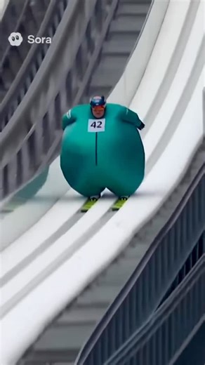Artificial Intelligence Insider(AI) on Instagram: "Fat Olympics! Sora 2!"