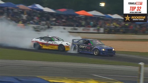 What just happened?! A pass. Then a revenge pass?! You gotta see this. Adam Lz vs Federico Sceriffo in the Top 32. Presented by Rockstar Energy Drink #FormulaD #FormulaDRIFT #FDATL | Formula Drift