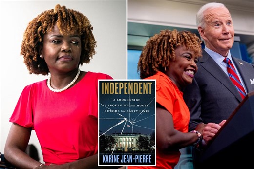 Karine Jean-Pierre writes she couldn’t be a Democrat anymore after party’s ‘horrible’ treatment of Biden