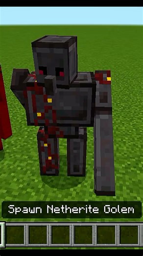 Blood Golem vs Netherite Golem – Who Wins?