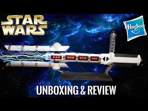 Star Wars Stormtrooper Riot Control Baton Unboxing and Review | Hasbro Black Series