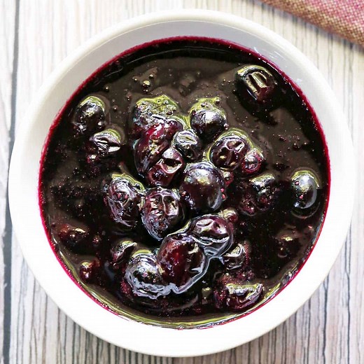 Easy 15-Minute Blueberry Compote - Healthy Recipes Blog