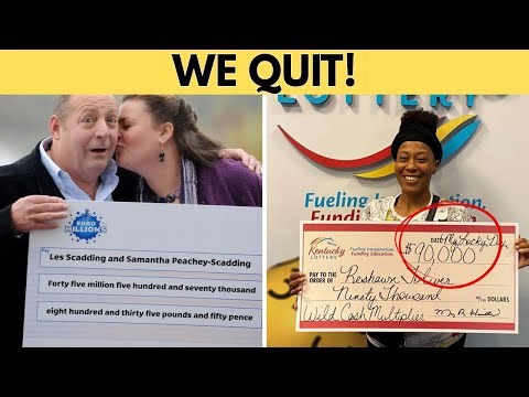 10 People Who Quit Their Jobs After Winning the Lottery
