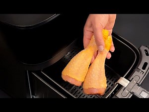 Air fryer chicken drumsticks: Juicy, crispy and so easy to prepare!