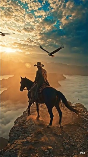 Epic Cinematic Cowboy Ride at Sunrise 🌄 | Ultra Real 4K Visuals