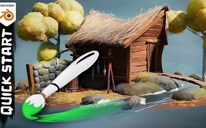 使用 Brushstrokes 进行风格化渲染