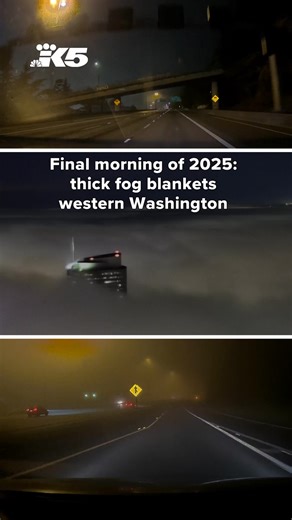 Morning Fog Impacting Seattle Commute