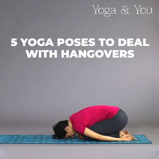 18K views · 692 reactions | 5 Yoga Poses to deal with Hangovers |...
