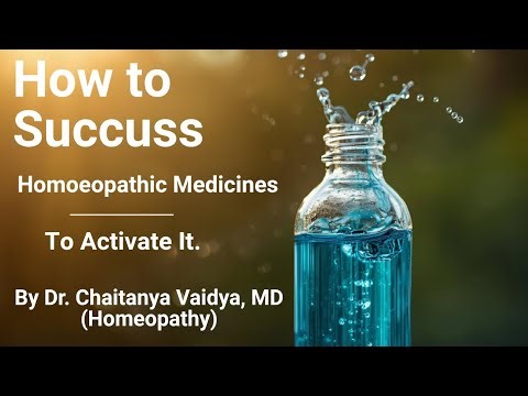 How to Succuss Homeopathic Liquid Medicine to Activate it