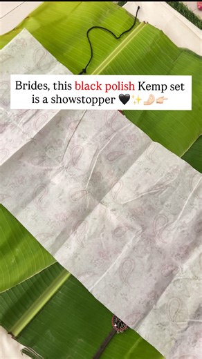 Vriksham by Vaishnavi on Instagram: "Royal black polish Kemp bridal set crafted for brides who adore tradition with a bold edge ✨😍🤌🏻 Available on the website Vrikshamindia.com Type the code on the search bar of the website to find this. Code-G21402 Price-Rs 4199/- [ black polish kemp bridal set ] [ kemp jewellery bridal ] [ south indian bridal jewellery ] [ temple jewellery bridal ] [ bridal jewellery set ] #blackpolishkemp #kempbridalset #kempjewellery #bridalkemp #"
