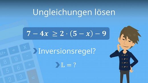 Ungleichungen lösen • einfach erklärt