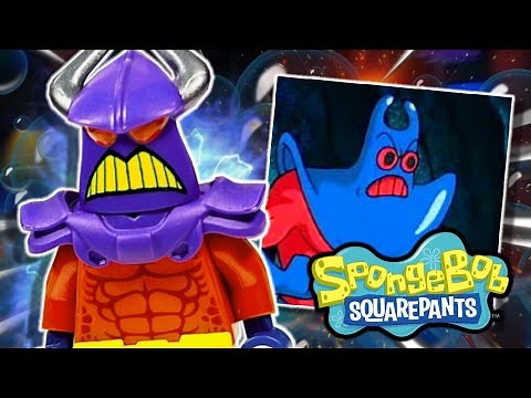 LEGO Man Ray- Custom Minifigure: Spongebob Squarepants