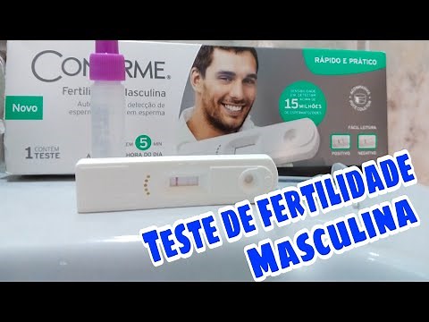 Teste de fertilidade Masculina oq é ? Como usar ?Confirme fertilidade Masculina