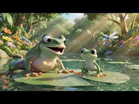 Funny Frog Mom & Baby Frog | Cute Comedy Animation for Kids