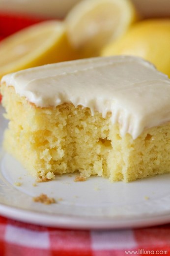 Lemon Sheet Cake