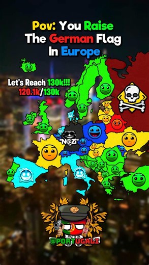 Pov: You Raise The German Flag In Europe #germany #europe #map #mapping #mapper