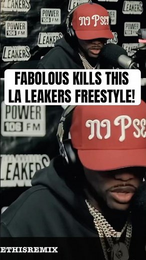 FABOLOUS Goes CRAZY on LA LEAKERS (REMIX)