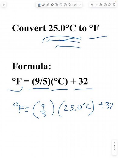 Celsius to Fahrenheit Step-by-Step