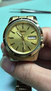 Seiko 5 watch not keeping time and is ready for servicing. | Vista Time