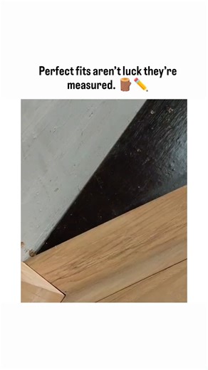 The Cinex Community on Instagram: "Perfect fits aren’t luck — they’re measured. 🪵✏️ This 16-second demo breaks down scribing, a classic woodworking technique used to fit boards cleanly against irregular obstacles like walls, pipes, or trim. Instead of forcing a straight cut, the maker lets the obstacle define the shape. Here’s the flow you see in the clip: A pencil traces the exact profile of the uneven surface onto the board. A square transfers that line accurately across the cut face. The boa