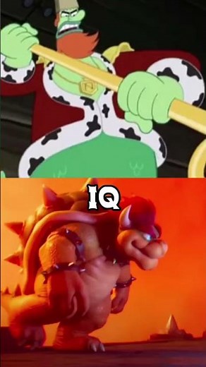 King Neptune (The SpongeBob SquarePants Movie) Vs Bowser (The Super Mario Bros Movie)