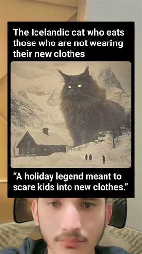 The Icelandic Cat That Eats People Not Wearing New Clothes 😱 Myth or Truth?