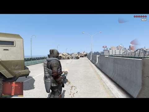 GTA 5 Trevor's Juggernaut Massacre at Liberty City + 10 Star Wanted Level Escape [R.D.E. 4.1.3]