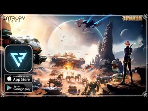 【手游试玩】Entropy 2099 多人即时战略游戏！在巨大的地图上与许多其他联盟作战，争夺有限的领土和资源。战争即将来临！ (Android)