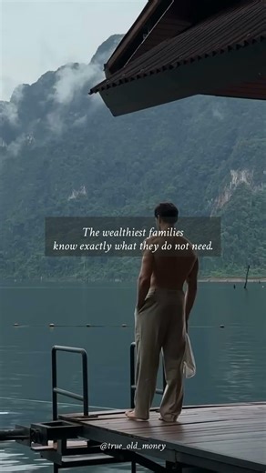 The measure of true affluence lies in what one learns to forgo.