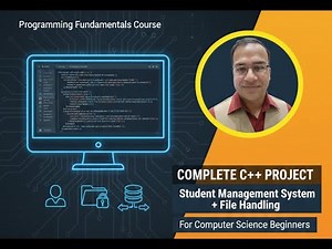 C++ Project: Student Management System with File Handling