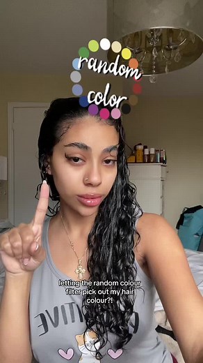 Random Hair Color Filter Experiment | As I Am Temporary Hair Color