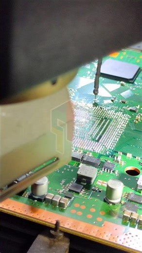 Removing GPU / RSX #rsx #gpu #ps3repair