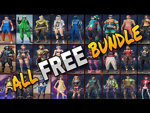 FREE FIRE ALL FREE BUNDLE || ALL FREE MALE AND FEMALE BUNDLES || ALL FREE BUNDLE IN FREE FIRE