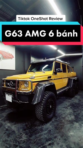Mercedes G63 AMG 6x6 độc nhất xuất hiện tại Việt Nam