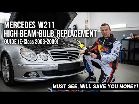 How to Replace High Beam Bulbs on Mercedes E-Class W211