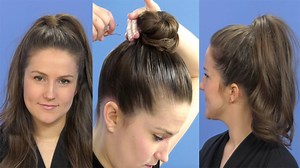 These easy updos will save you so much time! 👌 | LittleThings